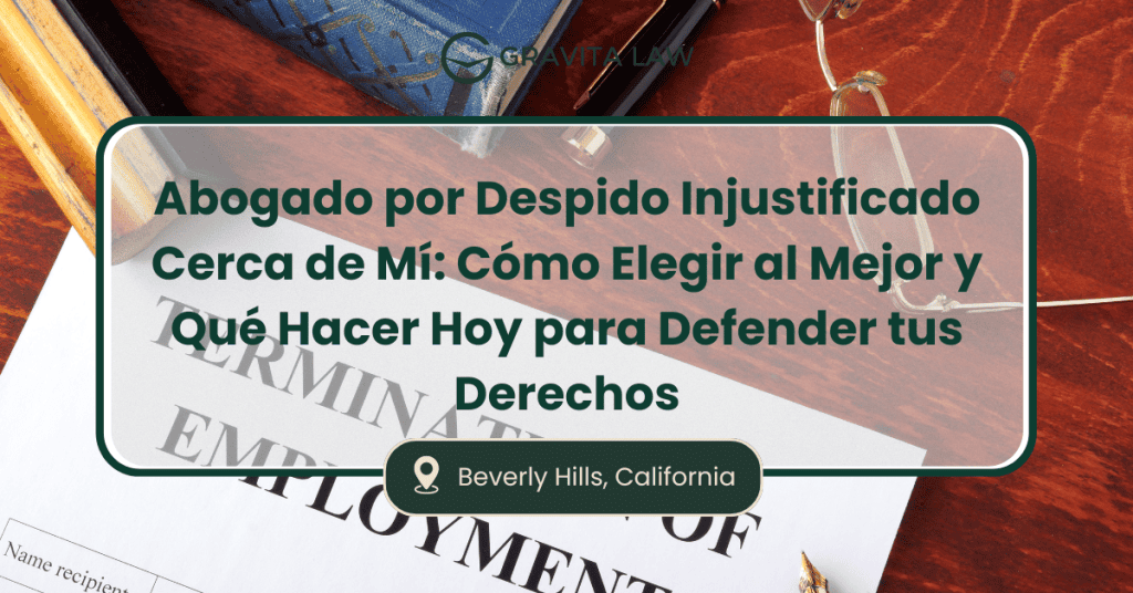 Abogado por Despido Injustificado Cerca de Mí: Cómo Elegir al Mejor y Qué Hacer Hoy para Defender tus Derechos 1 abogado por despido injustificado cerca de mí