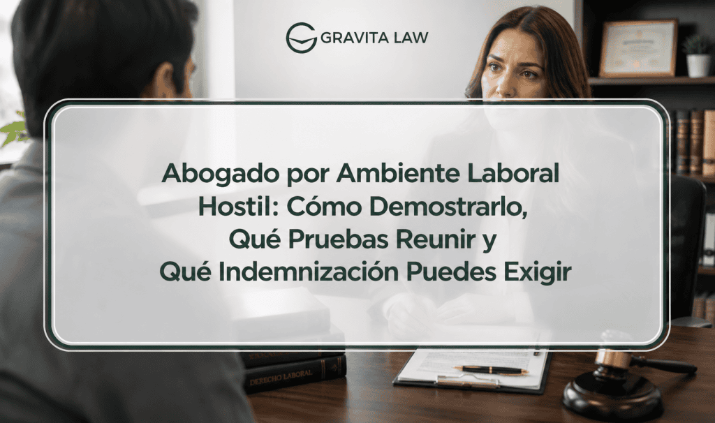 Abogado por Ambiente Laboral Hostil: Cómo Demostrarlo, Qué Pruebas Reunir y Qué Indemnización Puedes Exigir 17 abogado por ambiente laboral hostil